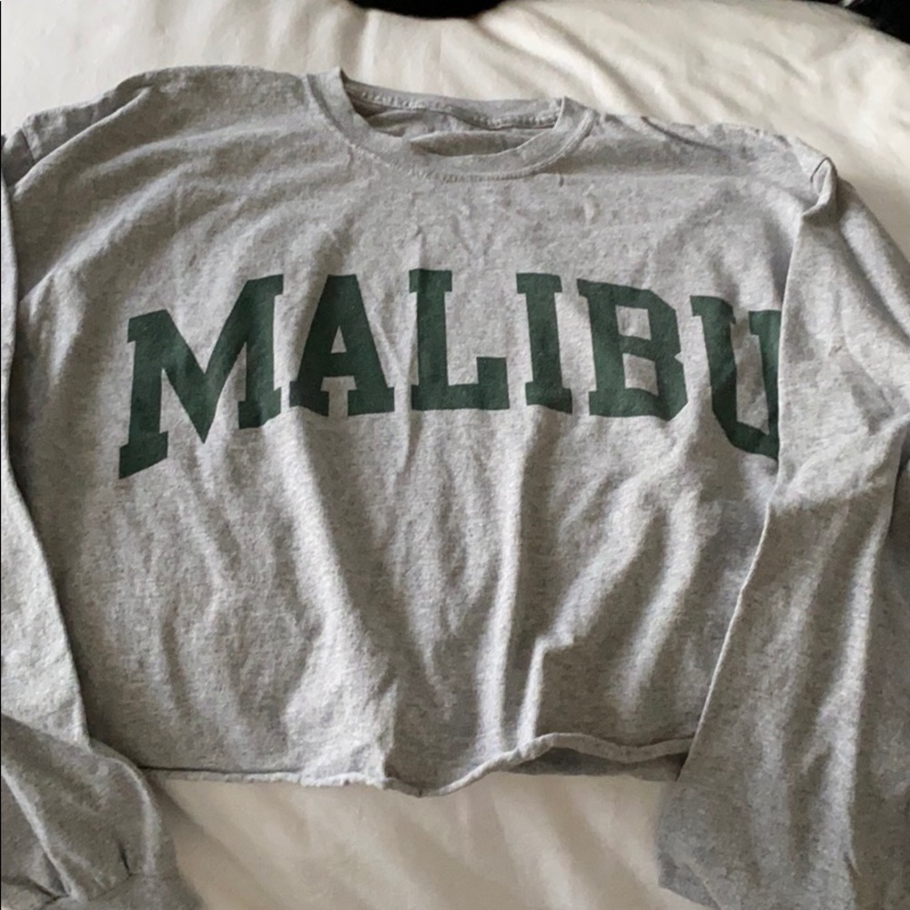 Malibu long sleeve brandy tee
